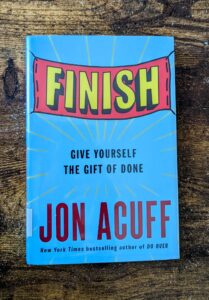 Finish by Jon Acuff